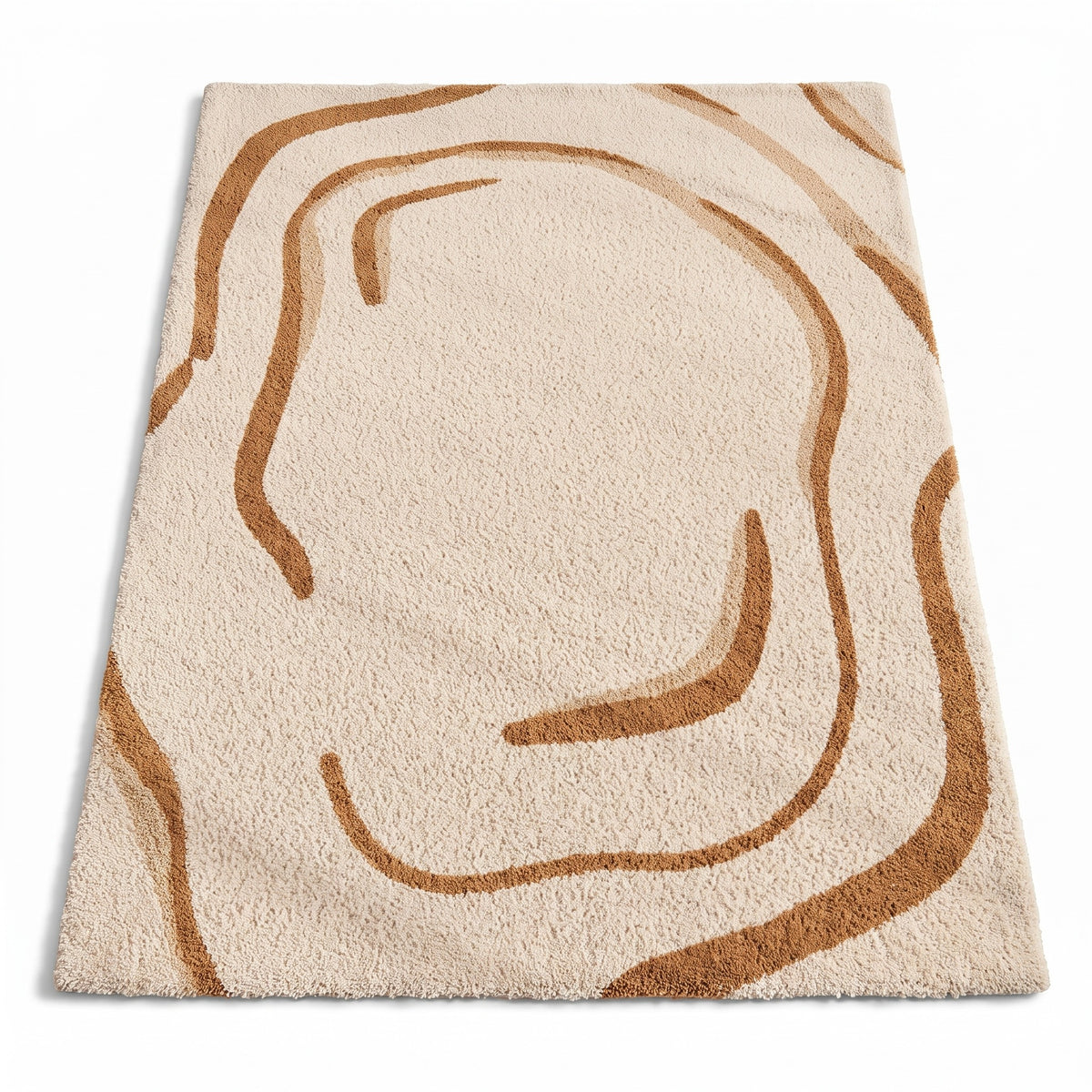 Nordic Style Area Rug | Soft Fluffy Pile, 31-118in