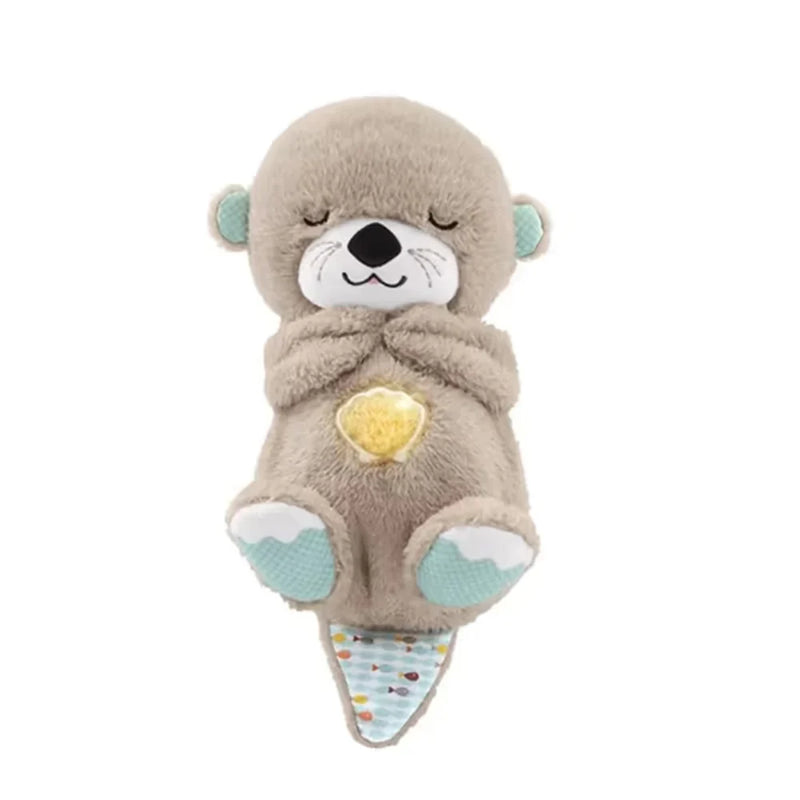 Breathing Plush Toy - Stuffed Animal Sleep Aid with Rhythmic Motion, Music, and Nightlight for Baby and Toddler (4)