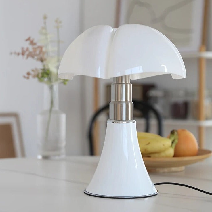 Flower LED Table Lamp - Touch Dimmable Accent Desk Light, Adjustable Height, Metal Flower-Shaped Lamp for Bedroom and Living Room (3)