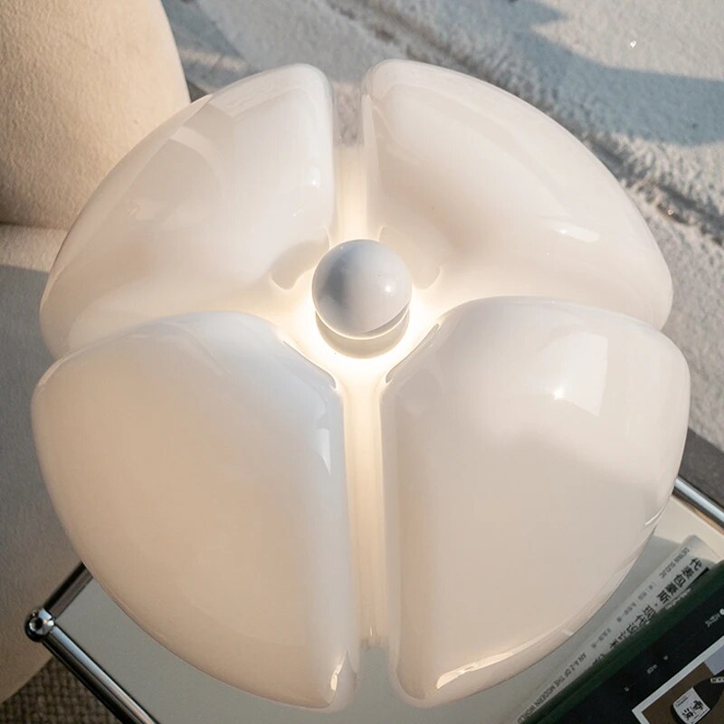 Flower LED Table Lamp - Touch Dimmable Accent Desk Light, Adjustable Height, Metal Flower-Shaped Lamp for Bedroom and Living Room (4)
