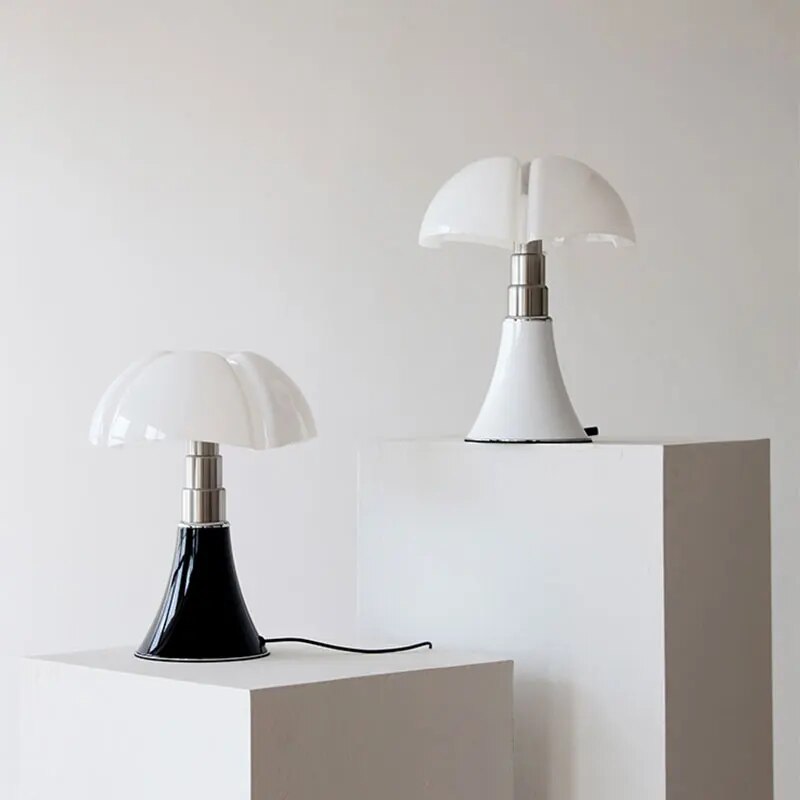 Flower LED Table Lamp - Touch Dimmable Accent Desk Light, Adjustable Height, Metal Flower-Shaped Lamp for Bedroom and Living Room (5)