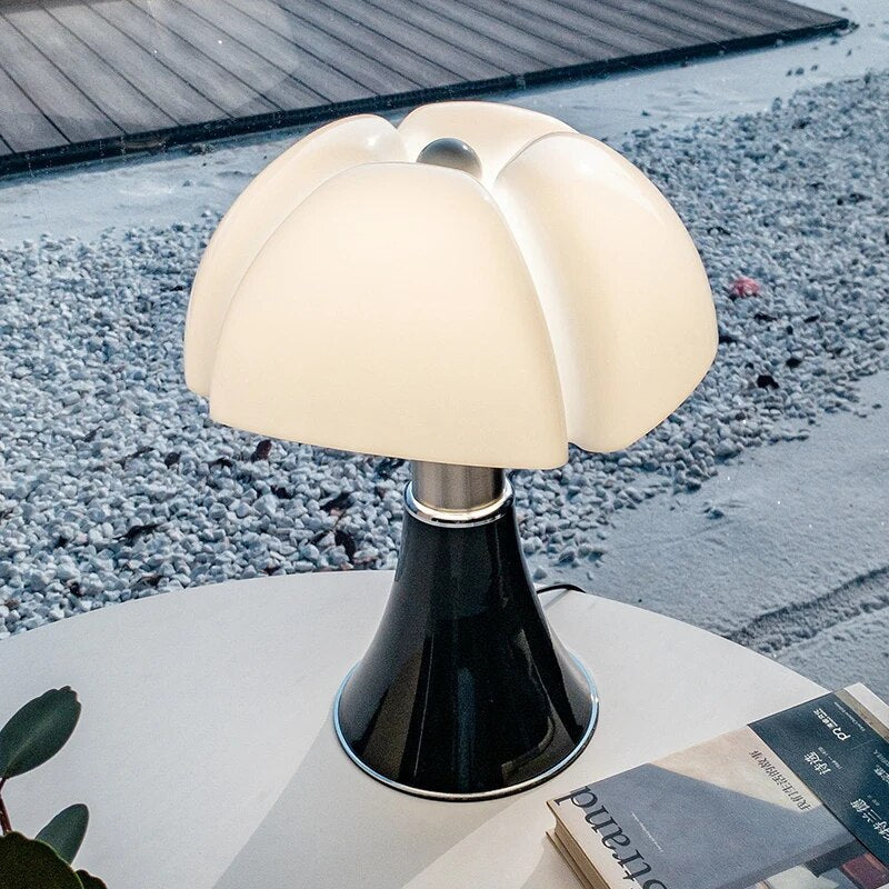 Flower LED Table Lamp - Touch Dimmable Accent Desk Light, Adjustable Height, Metal Flower-Shaped Lamp for Bedroom and Living Room (7)