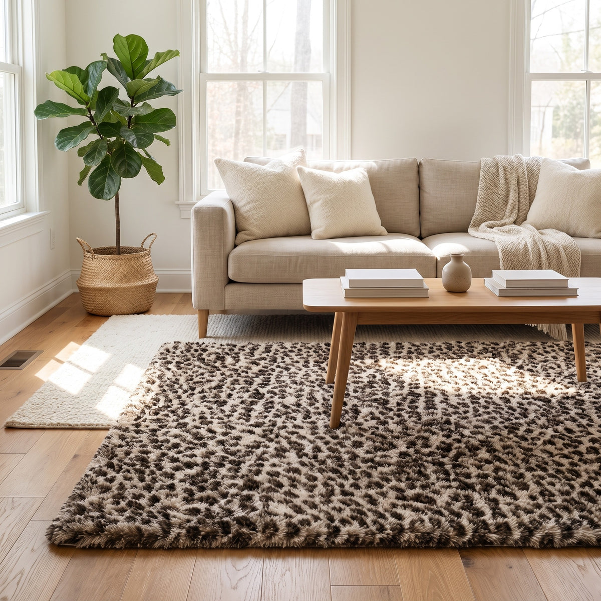 Fluffy Shaggy Rug | Extra Soft Pile, 16-79in
