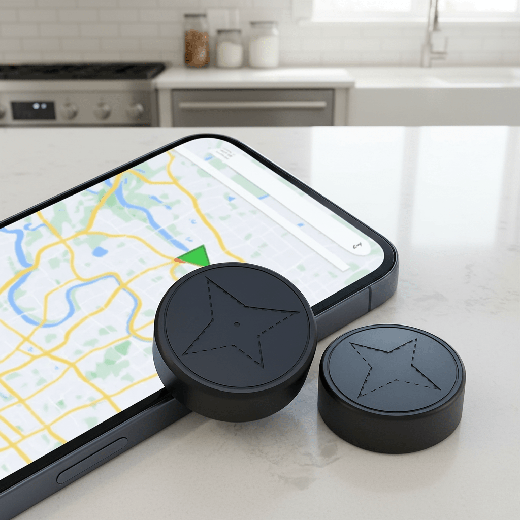 Magnetic GPS Tracker with Real Time Location Tracking on Your Smartphone, view 1