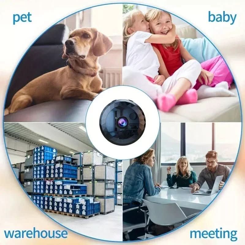 Magnetic WiFi Security Camera with 1080p, Night Vision and Motion Detection, view 8