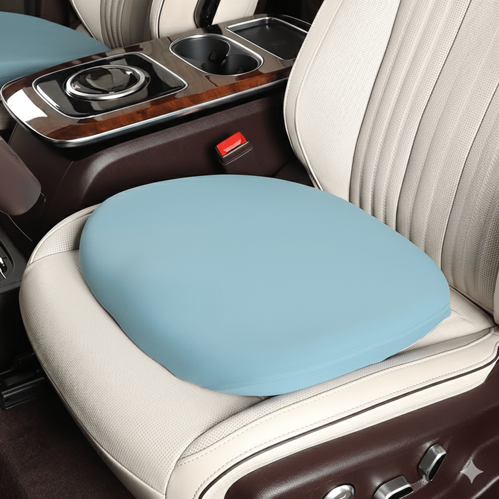 Memory Foam Neck and Lumbar Support for the Car, Single or as a Set, view 14