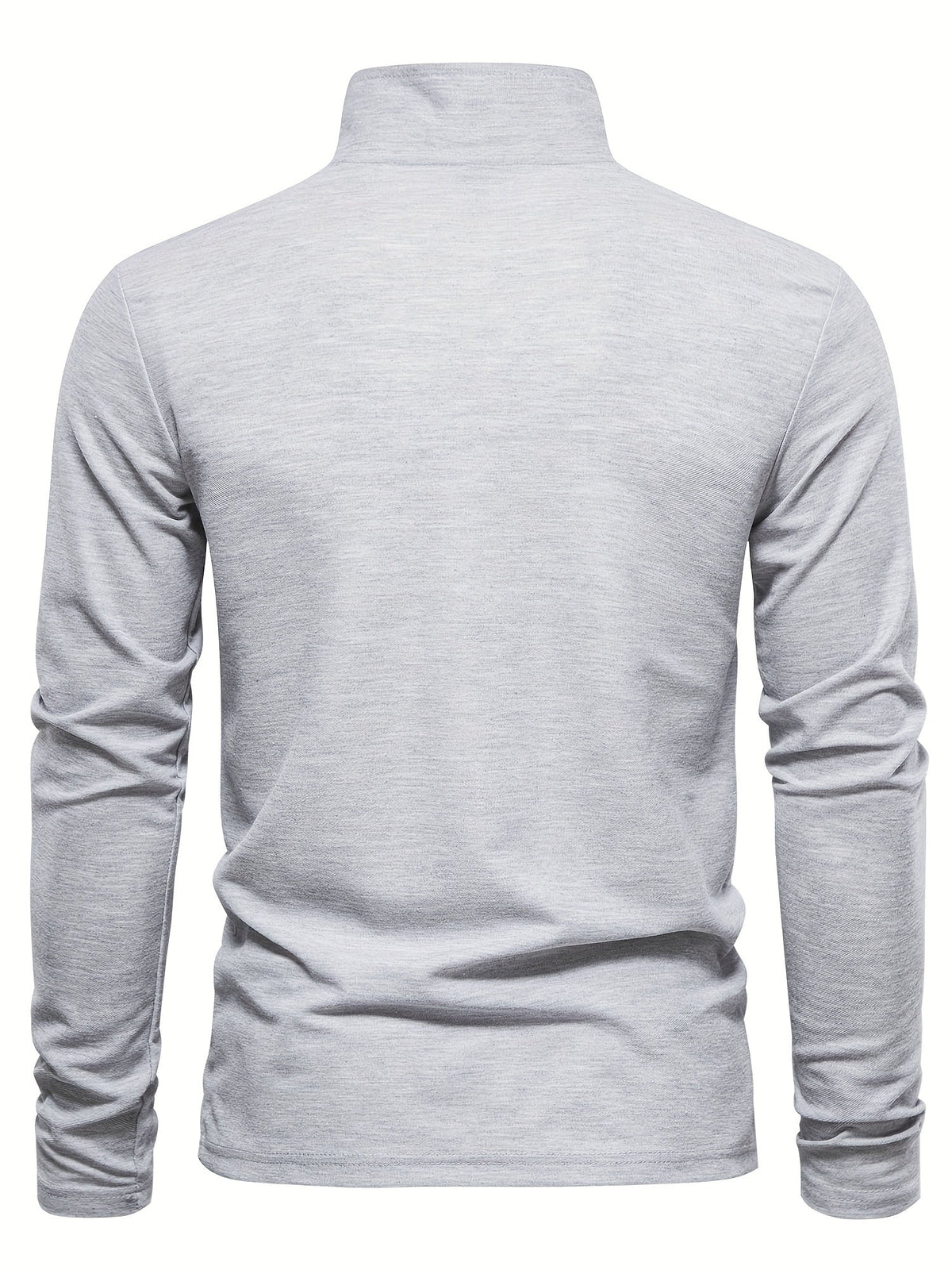 Men's Long Sleeve Polo Shirt in Breathable Fabric in Eight Colors, view 18