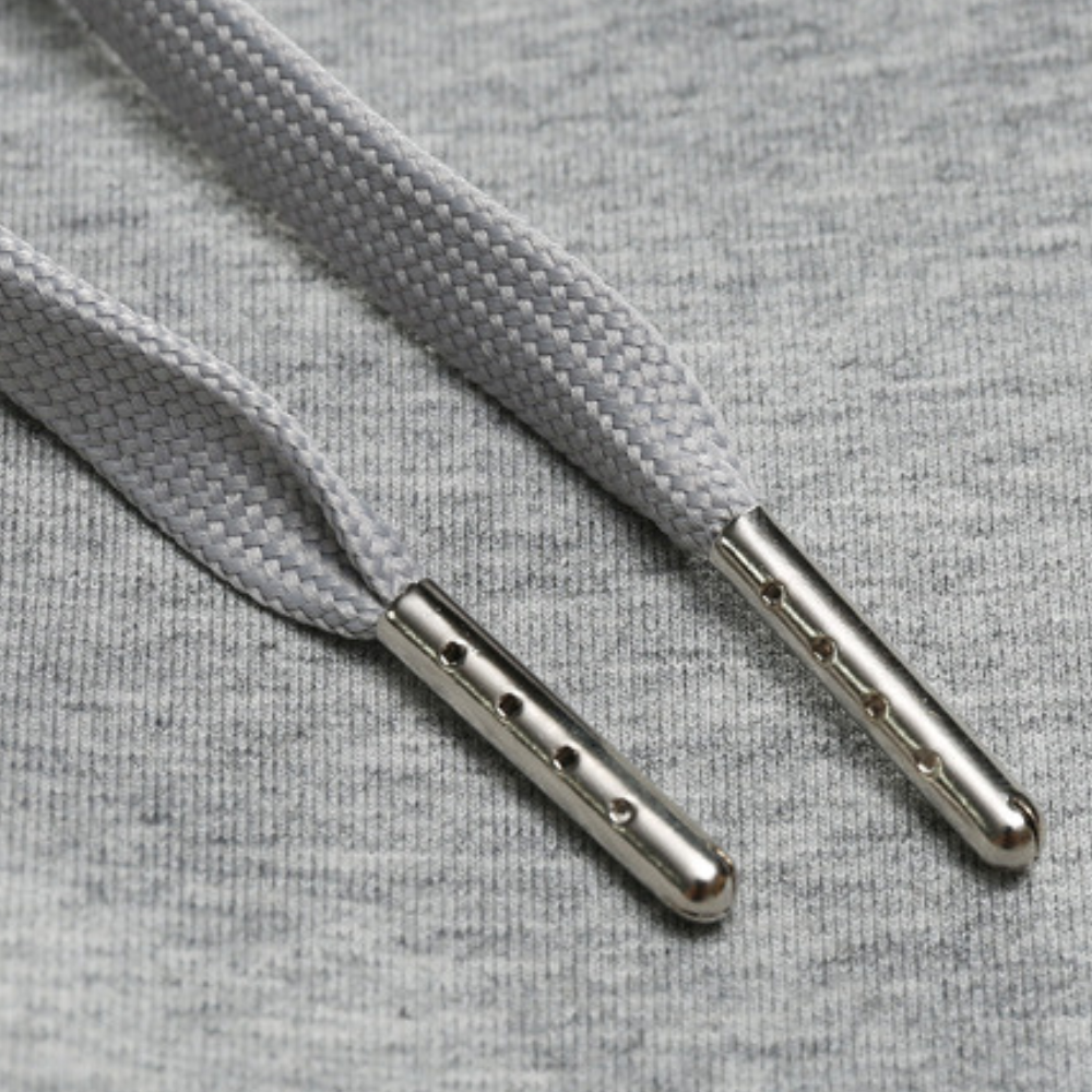 Men's Wide Leg Sweatpants in 90% Cotton with Drawstring in Plus Sizes, view 12