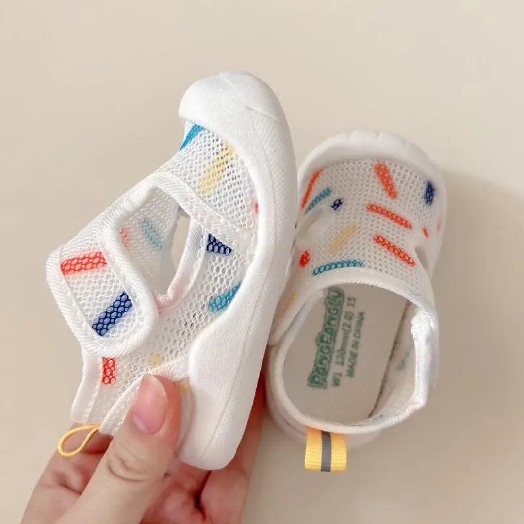 Mesh Baby Sandals with Closed Toe Cap, Sizes EU 14 to 21, view 4