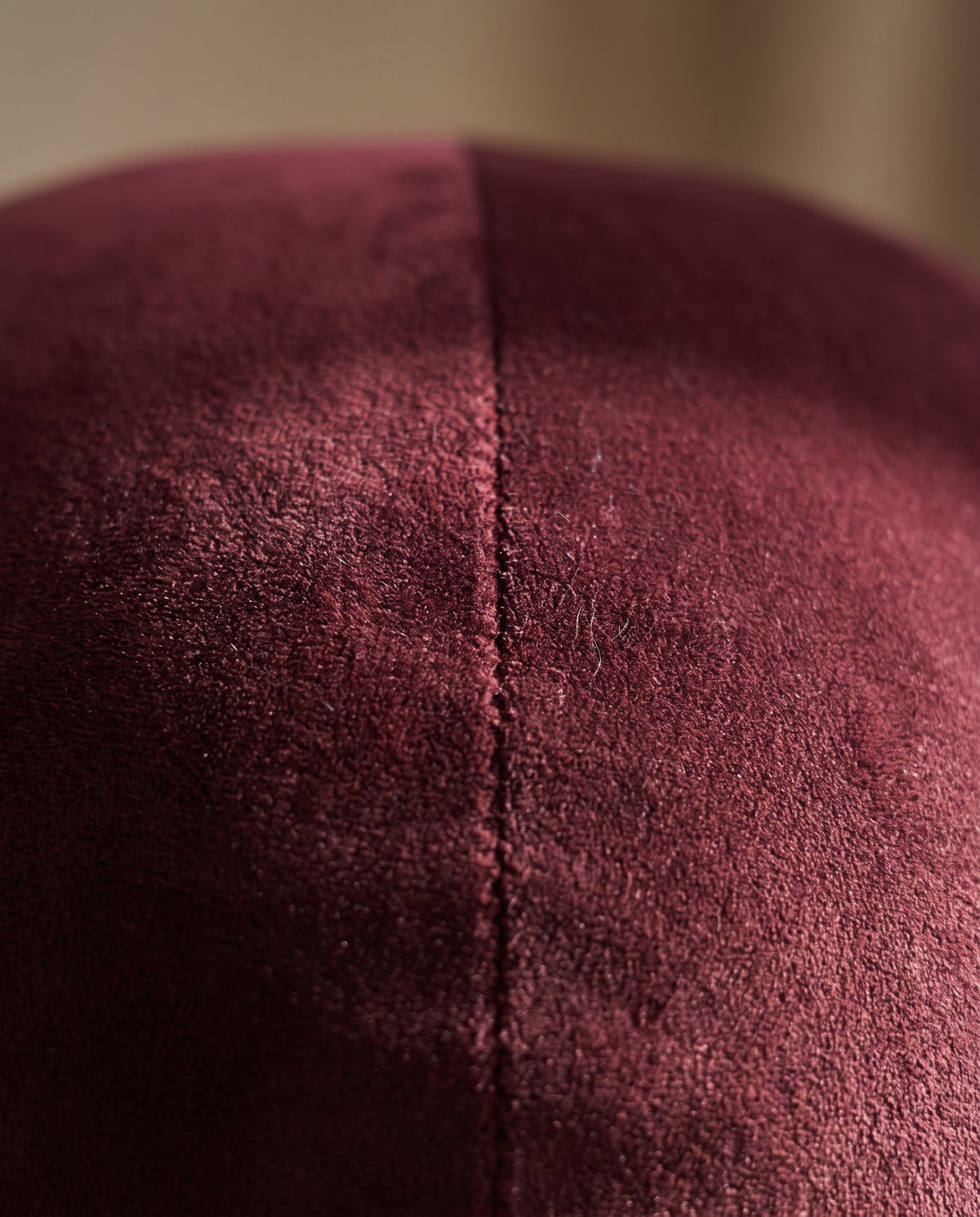 Modern Minimalist Velvet Round Pillow | Breathable, 10in