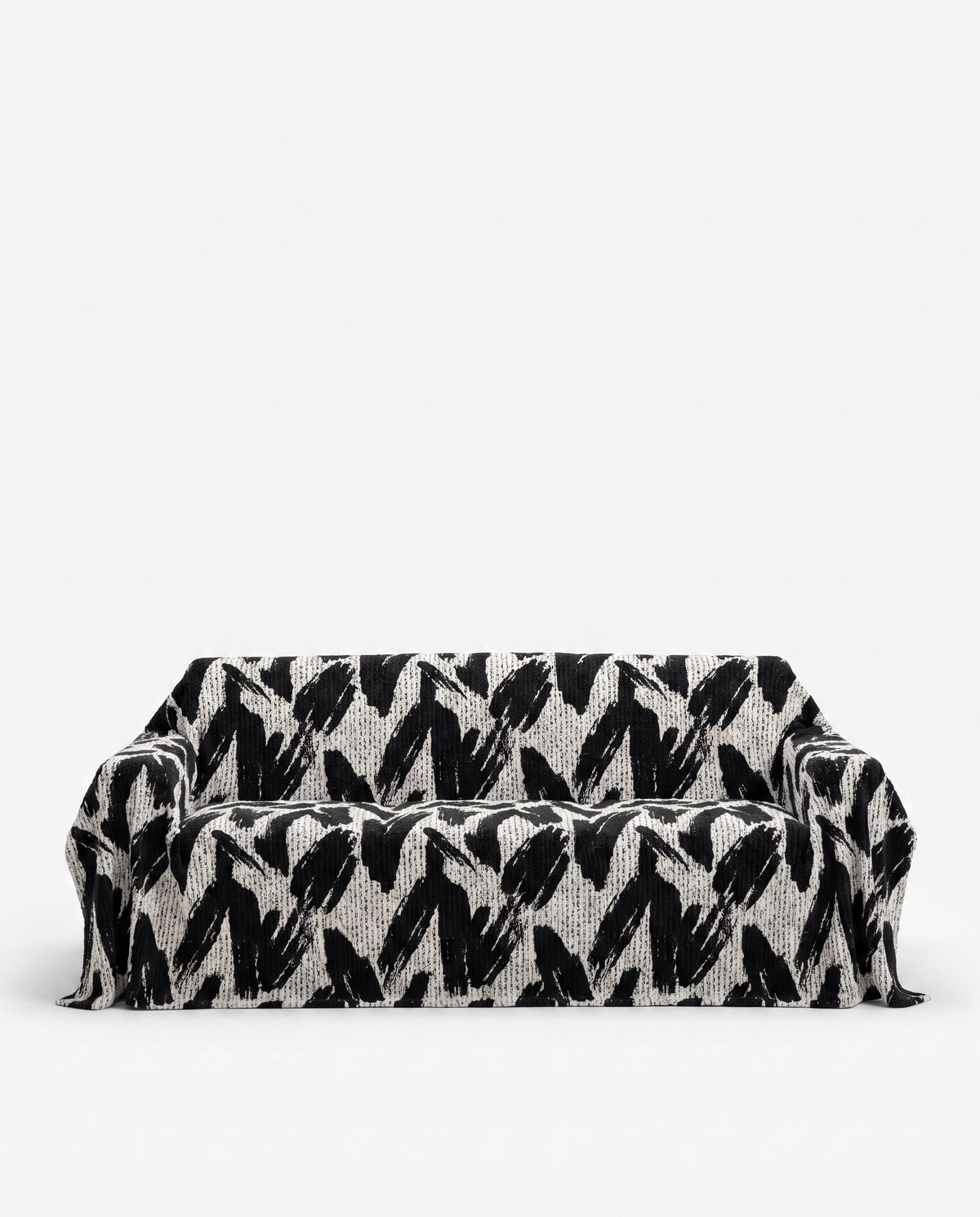 Monochrome Chic Sofa Cover | Pet Friendly, 71-165in