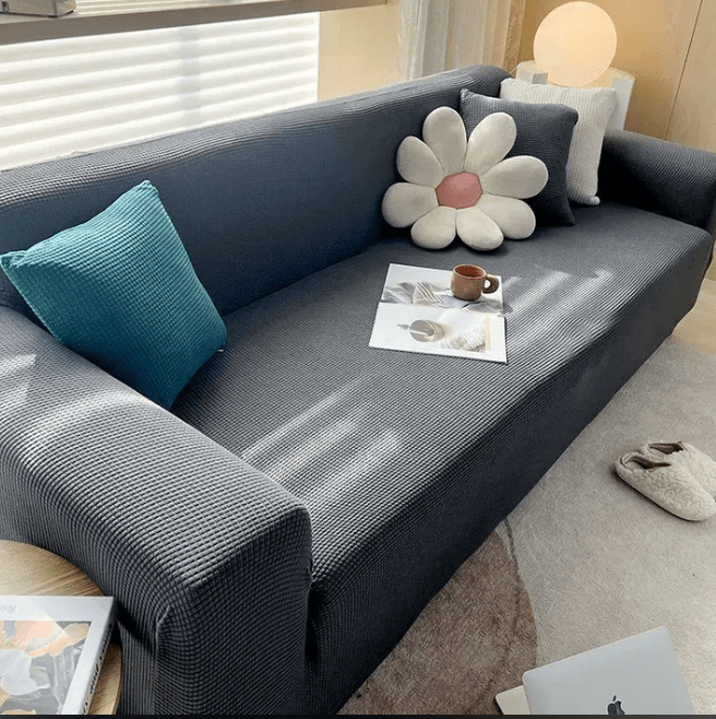 Non Slip Sofa Cover in Four Sizes from 35 to 118 in for Stains and Scratches, view 1