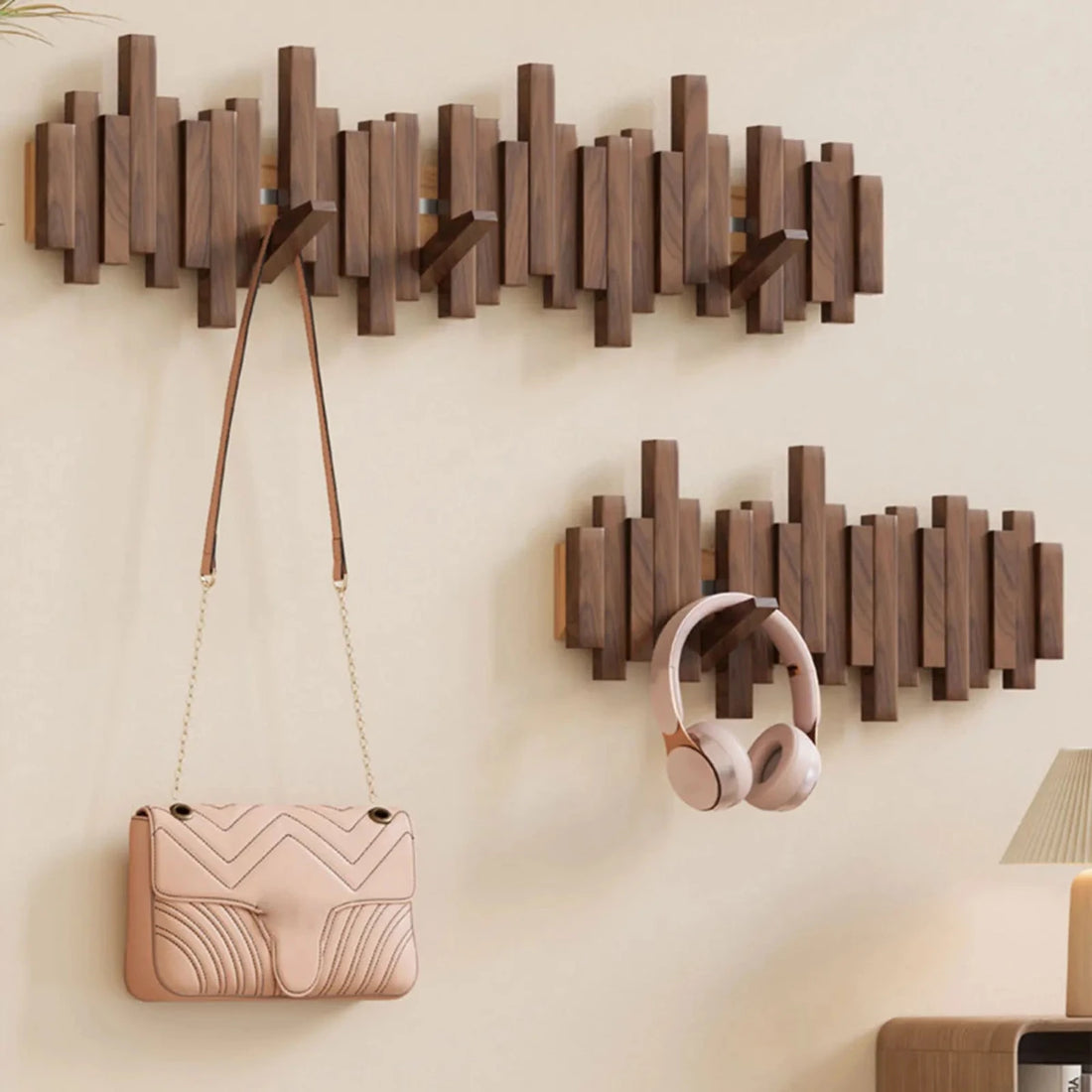 Wood Wall Coat Rack
