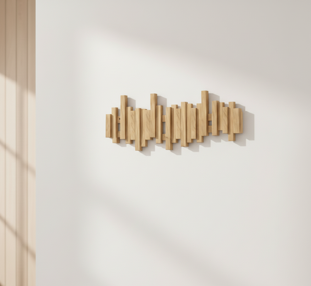Wood Wall Coat Rack