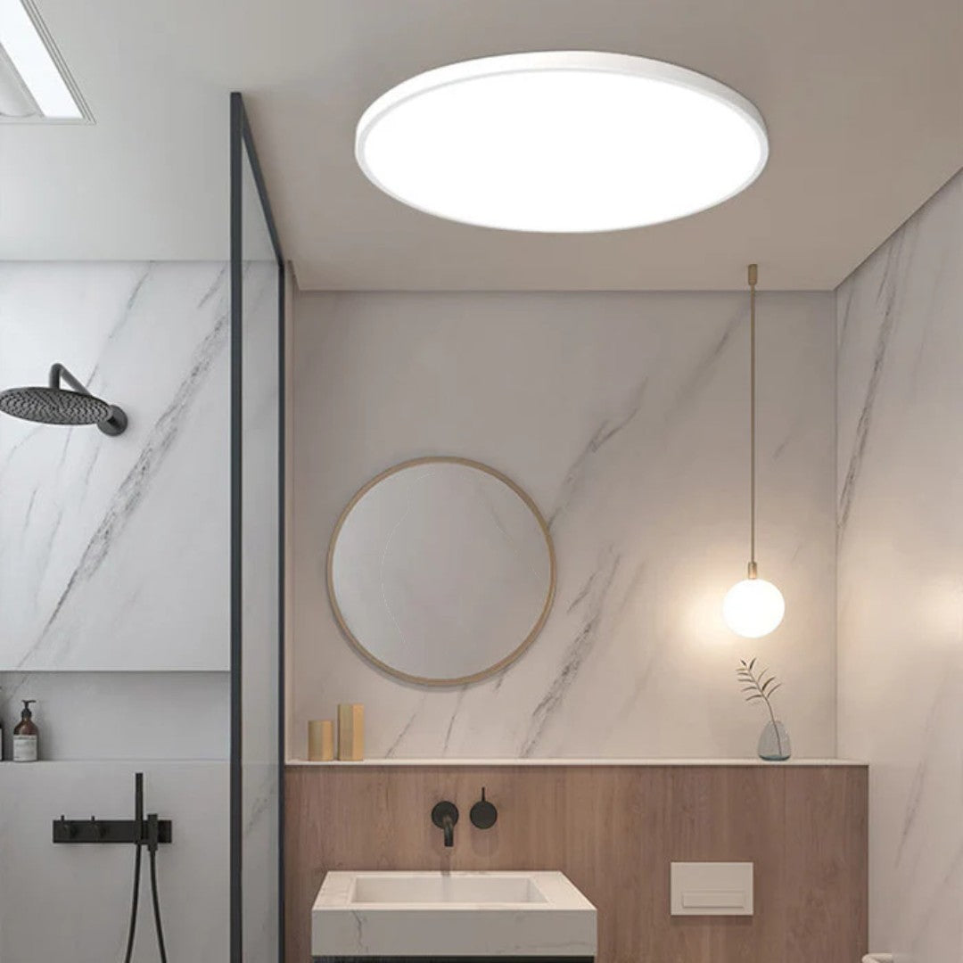 Ultra-Slim Round LED Flush Mount Ceiling Light