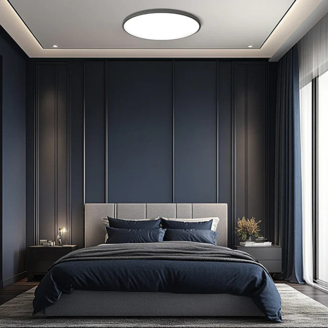 Ultra-Slim Round LED Flush Mount Ceiling Light