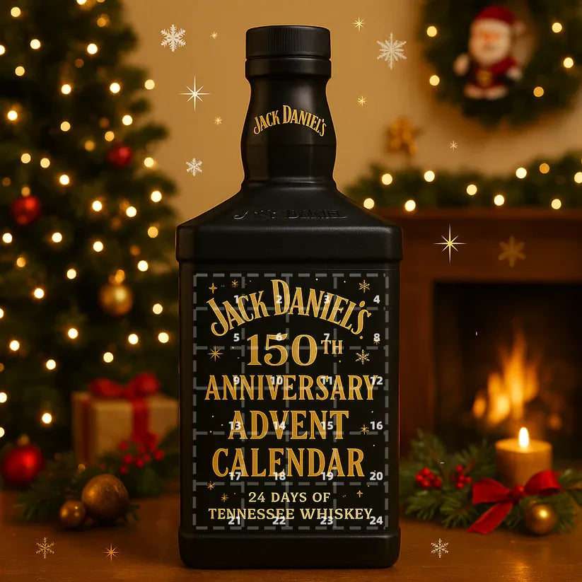 Whisky Bottle Ornament Christmas Advent Calendar - 24-Day Holiday Countdown Set, Miniature Decorative Tree Ornaments (11)