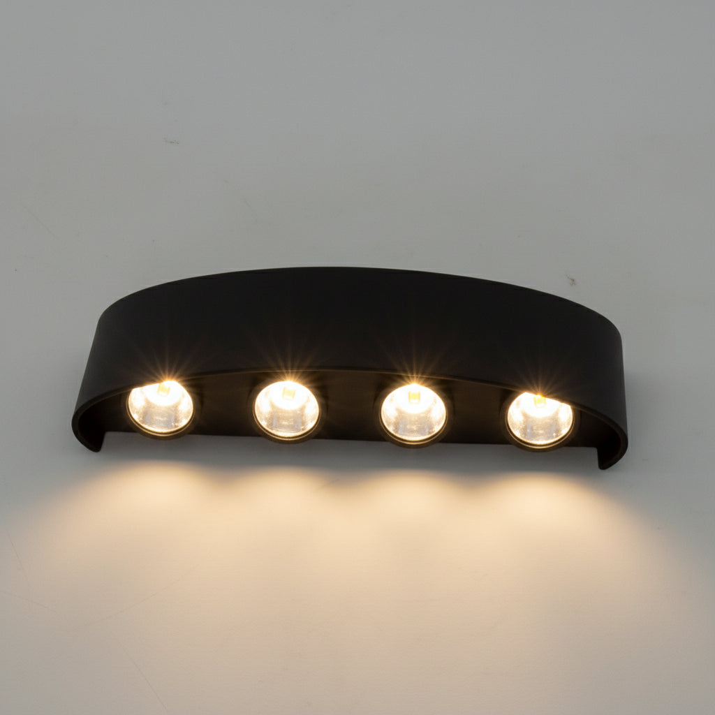 Outdoor LED Wall Light in Aluminum, 2 to 8 W, Waterproof, view 6