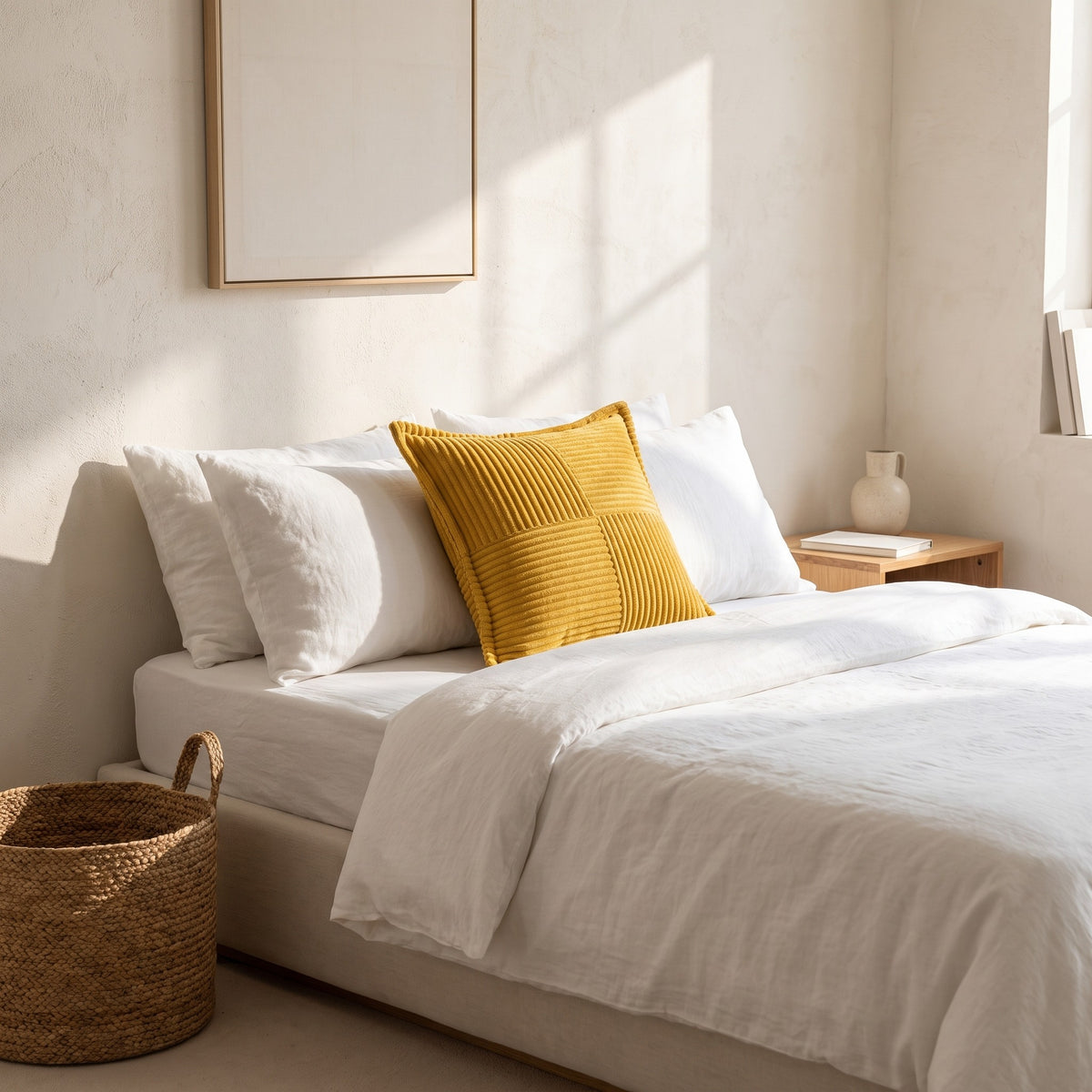 Stain Resistant Cushion Cover | Wipe Clean Polyester, 6 Colors