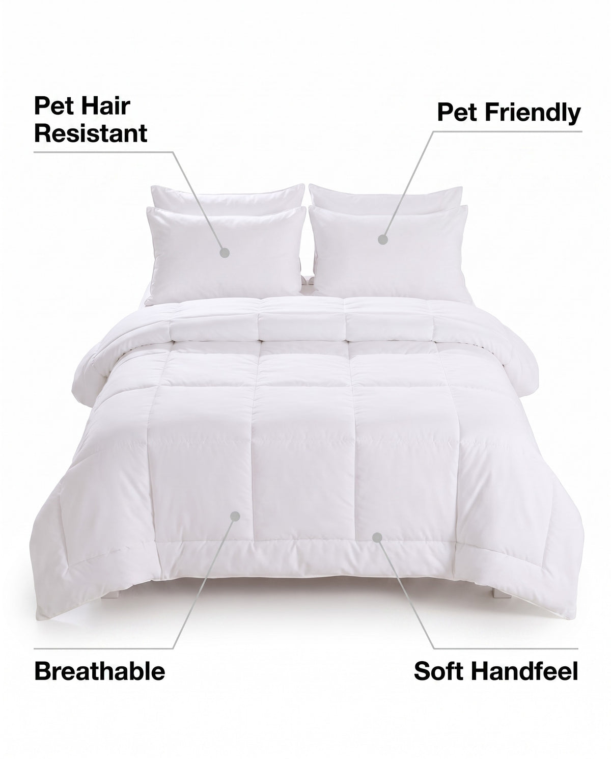 Aerogel Comforter | Pet Hair Resistant