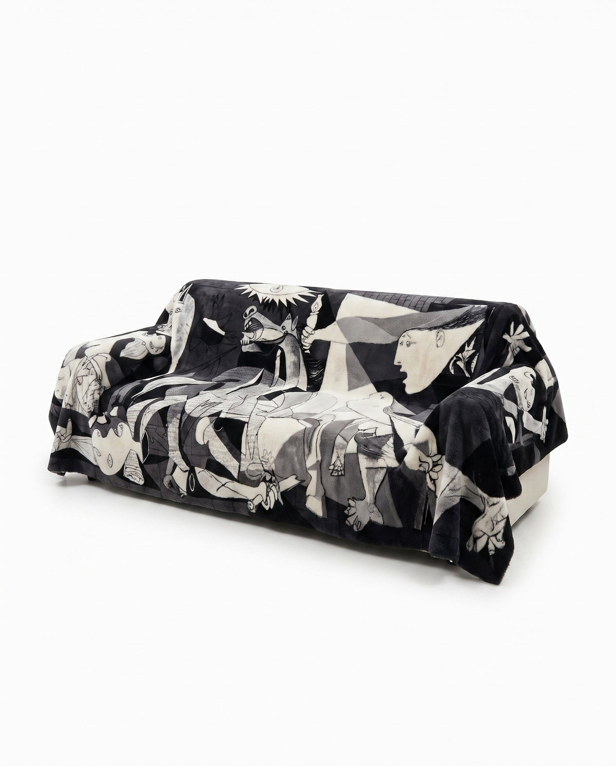Picasso's Mirage Sofa Cover | Spill Resistant, 71-165in