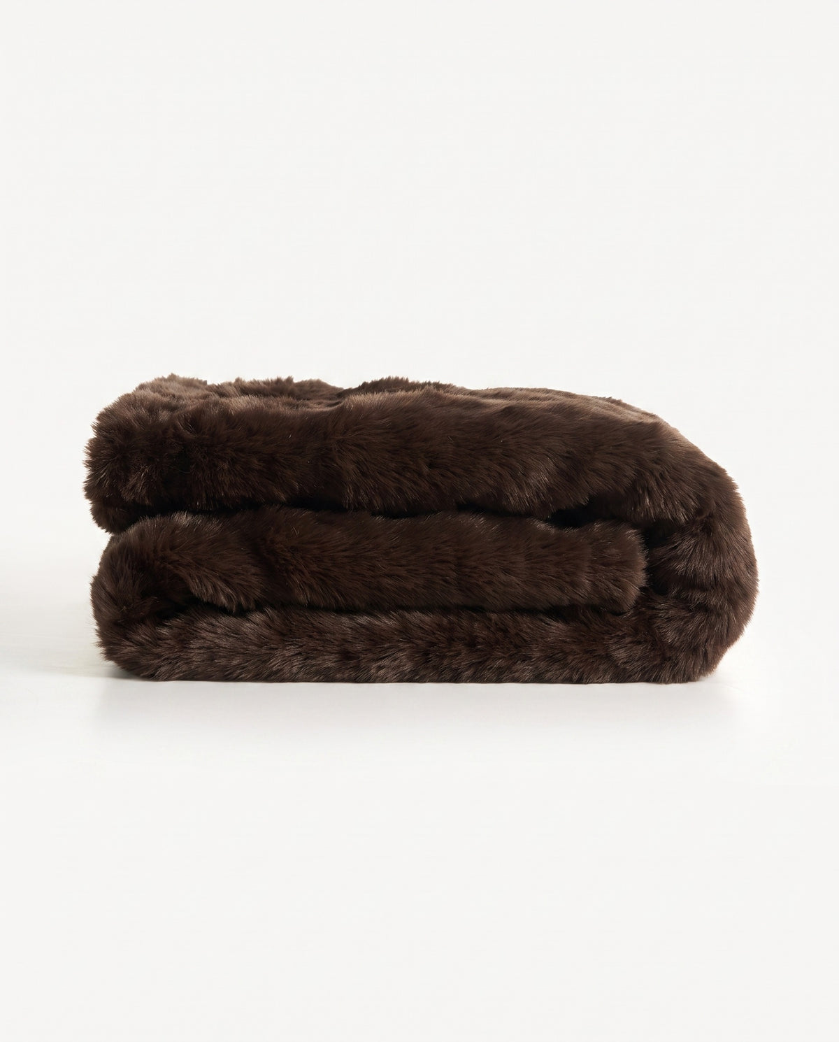 Plush Faux Rabbit Fur Throw Blanket | Soft Warm Handfeel, 51-63in