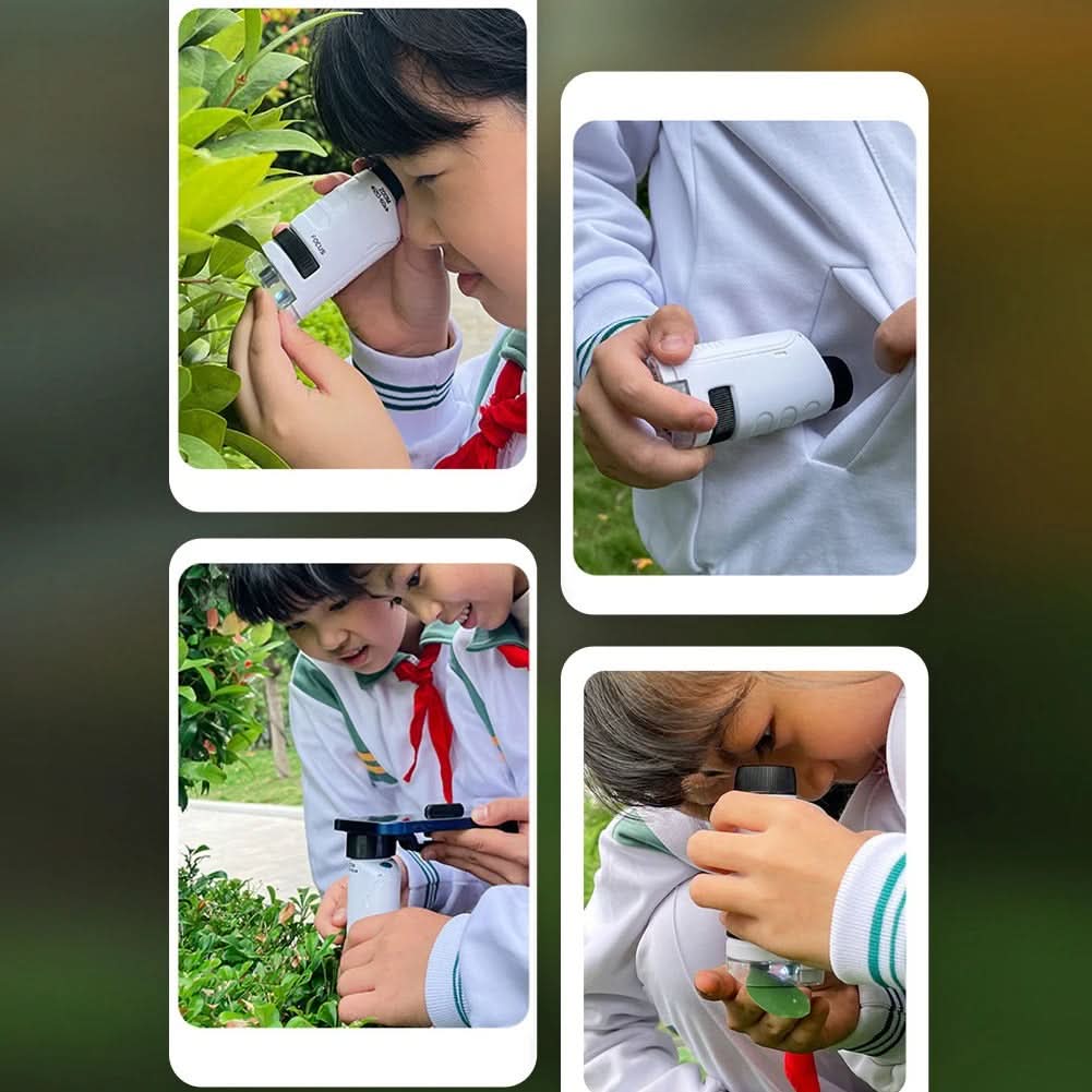 Pocket Microscope with 60x to 120x Magnification in Shatterproof ABS, view 10