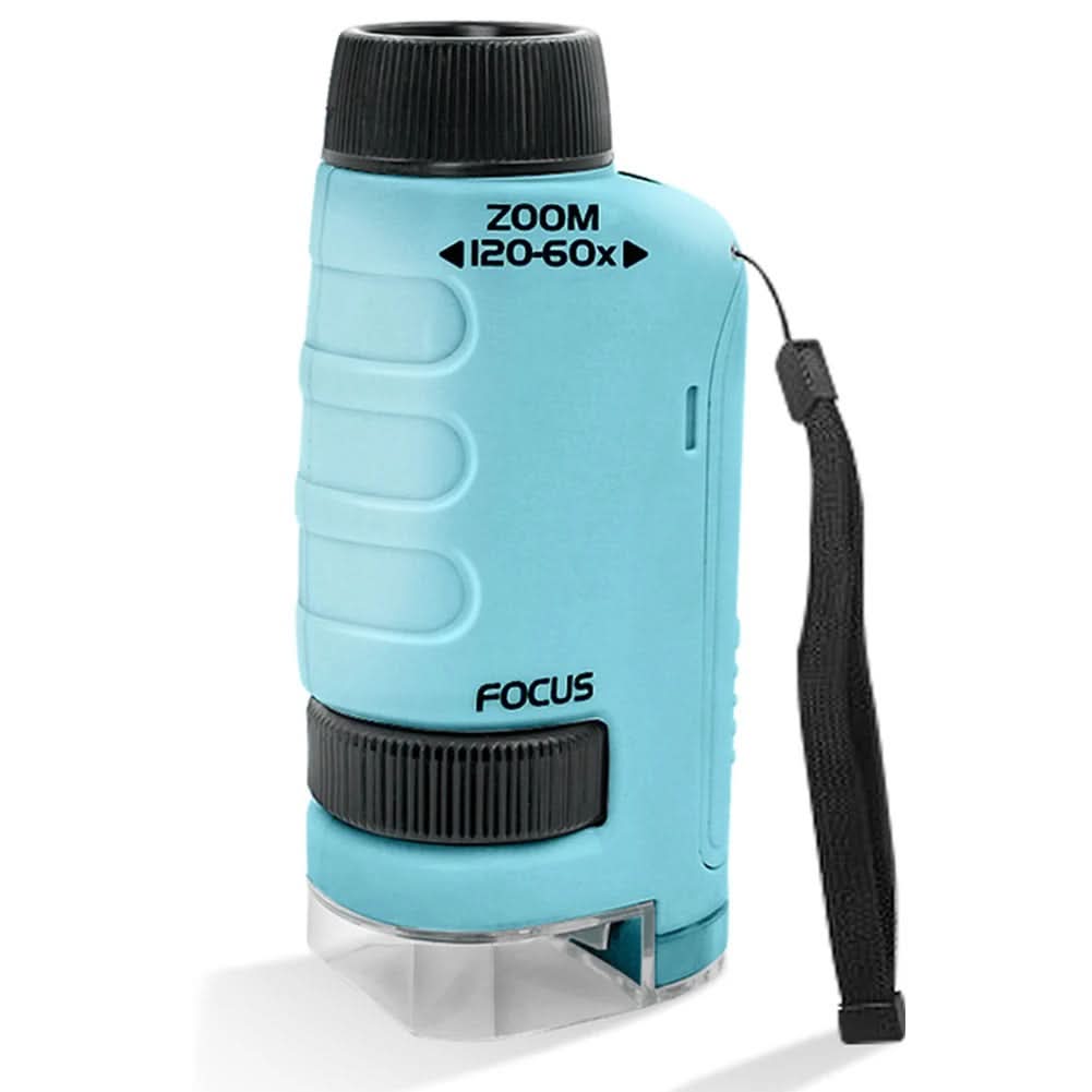 Pocket Microscope with 60x to 120x Magnification in Shatterproof ABS, view 11