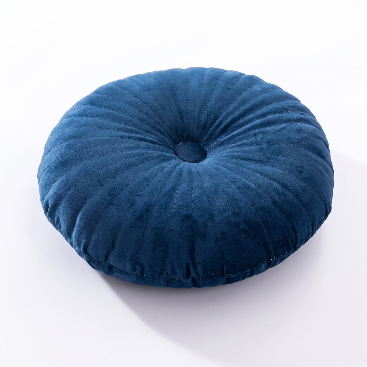 Round Accent Cushion | Tufted Center, 10 Colors