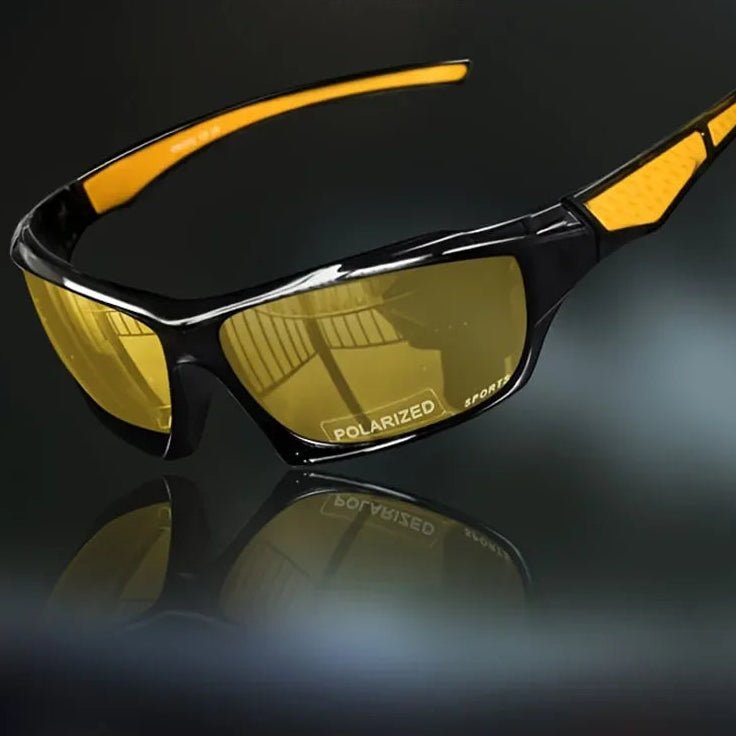 Polarized Wraparound Sports Sunglasses with UV400 Protection and Lightweight Frame, view 5