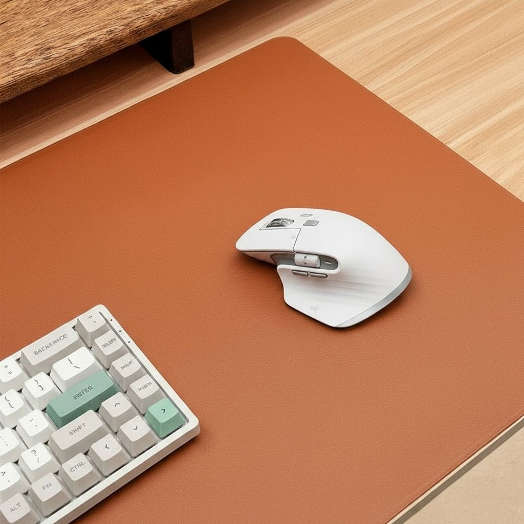PU Leather Desk Mat with Non Slip Backing in Seven Sizes, view 4