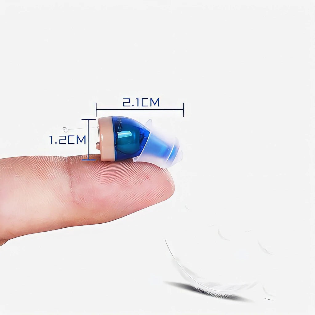 Rechargeable In Ear Hearing Amplifier Pair with Charging Case, view 4