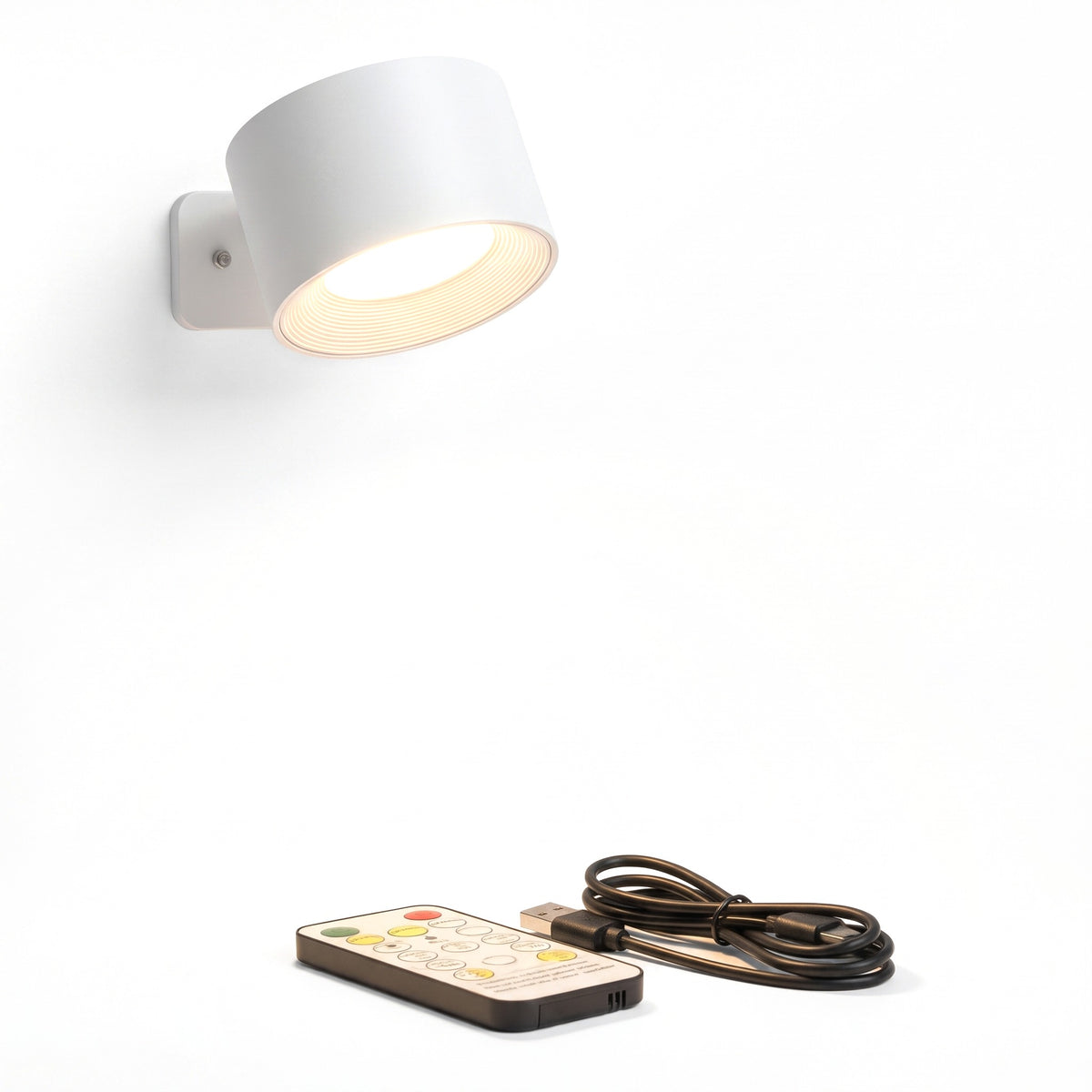 Rechargeable LED Wall Sconce - White