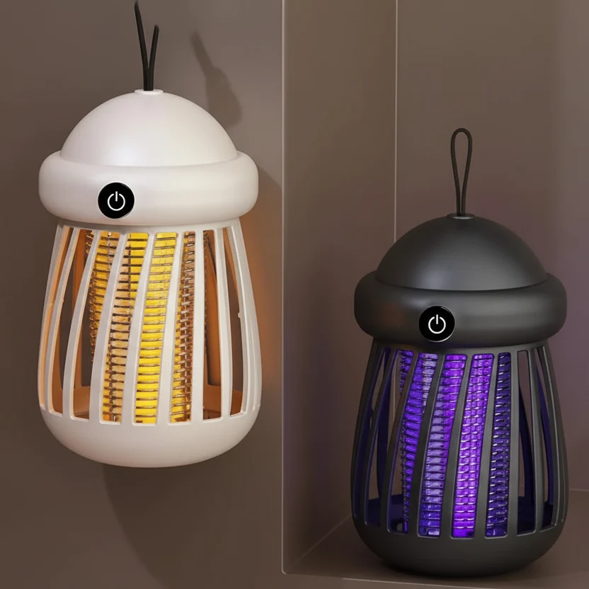 Rechargeable UV Bug Zapper with 395 nm Light and 3000 V Grid, view 5