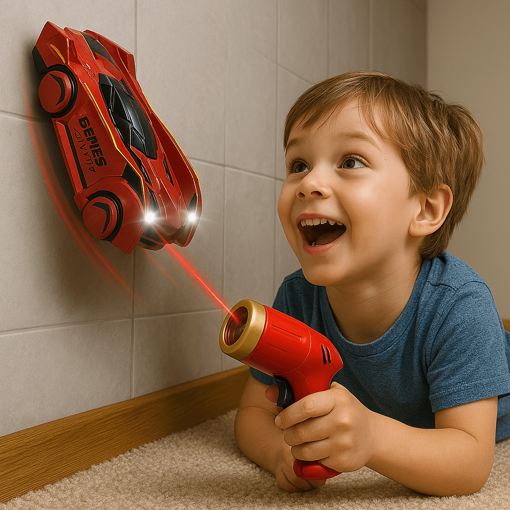 Remote Control Wall Climbing Car for Floor, Wall and Ceiling, Ages 3+, view 1