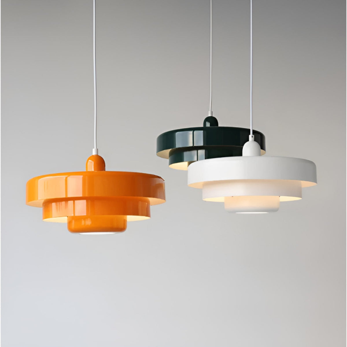 Retro Glass Pendant Light