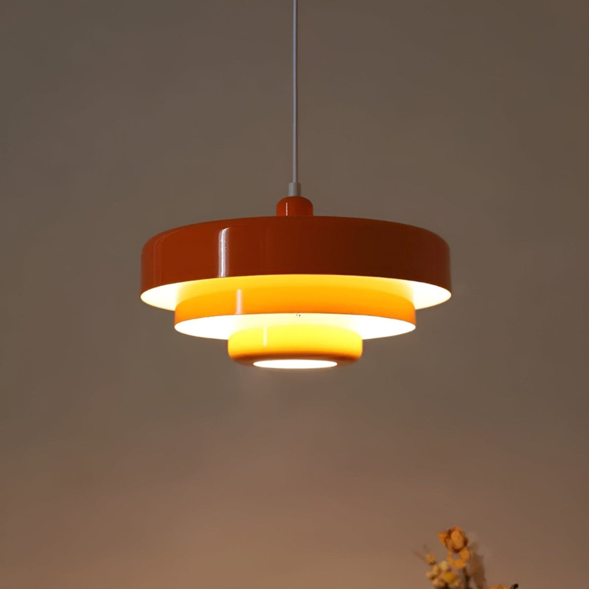 Retro Glass Pendant Light
