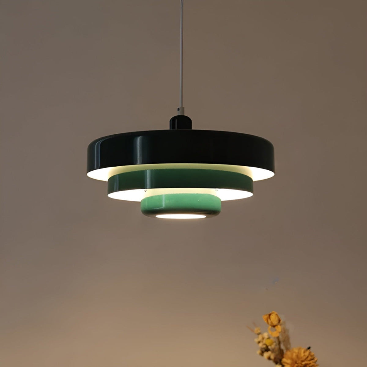 Retro Glass Pendant Light