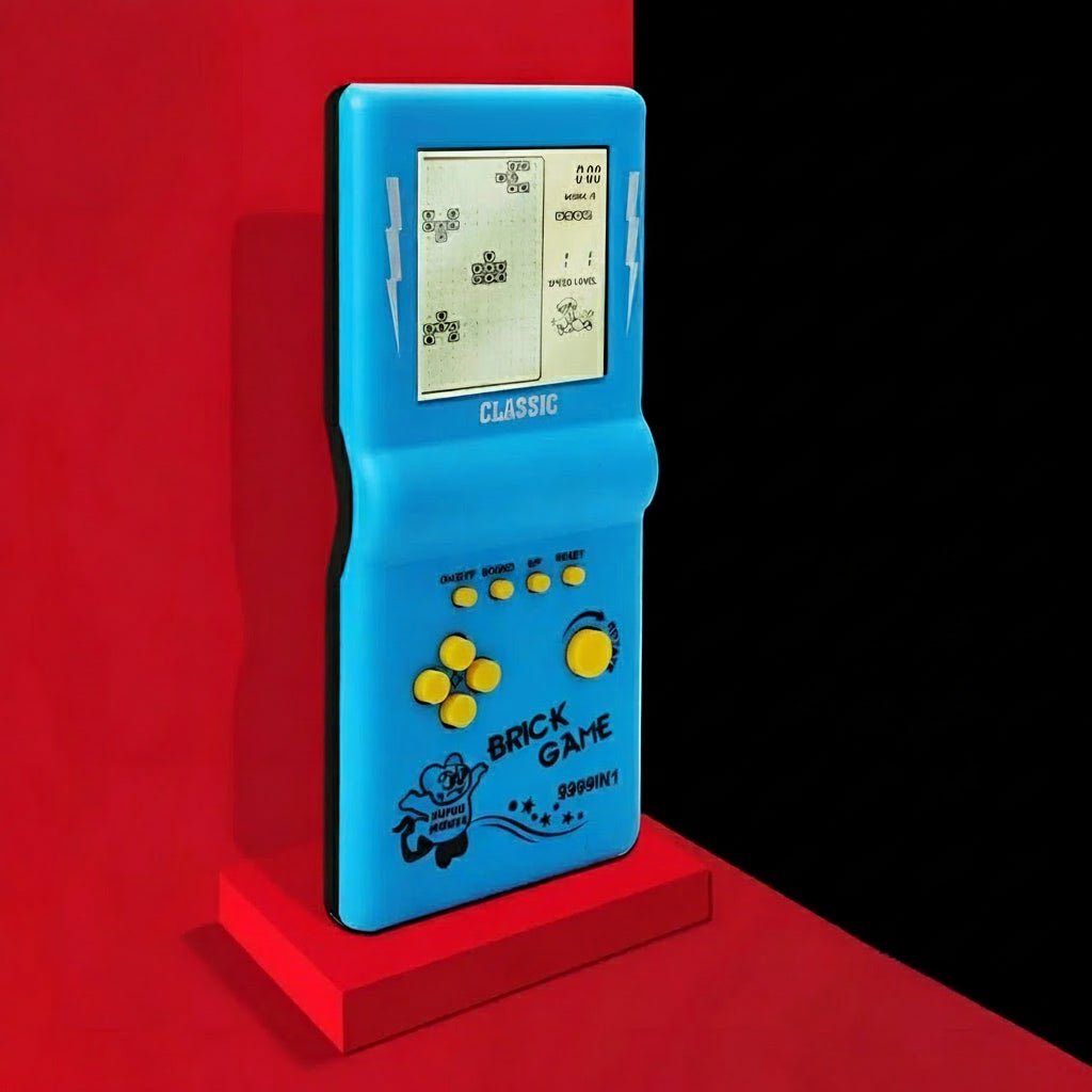 Retro Handheld Game Console with Block Puzzle Games for On the Go, view 4