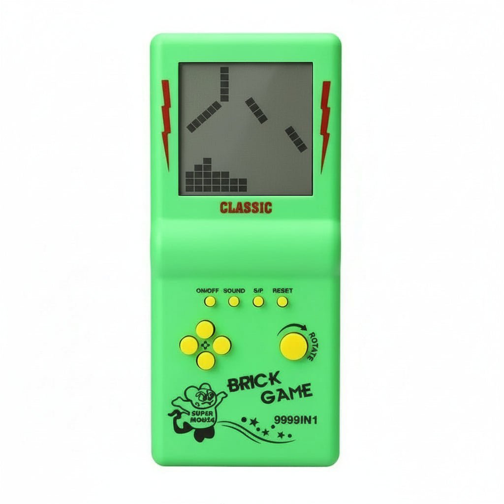 Retro Handheld Game Console with Block Puzzle Games for On the Go, view 9