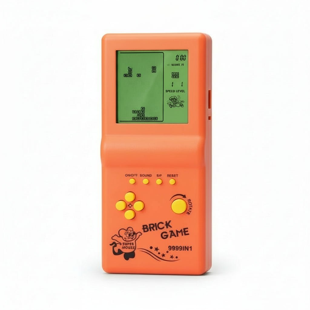 Retro Handheld Game Console with Block Puzzle Games for On the Go, view 10