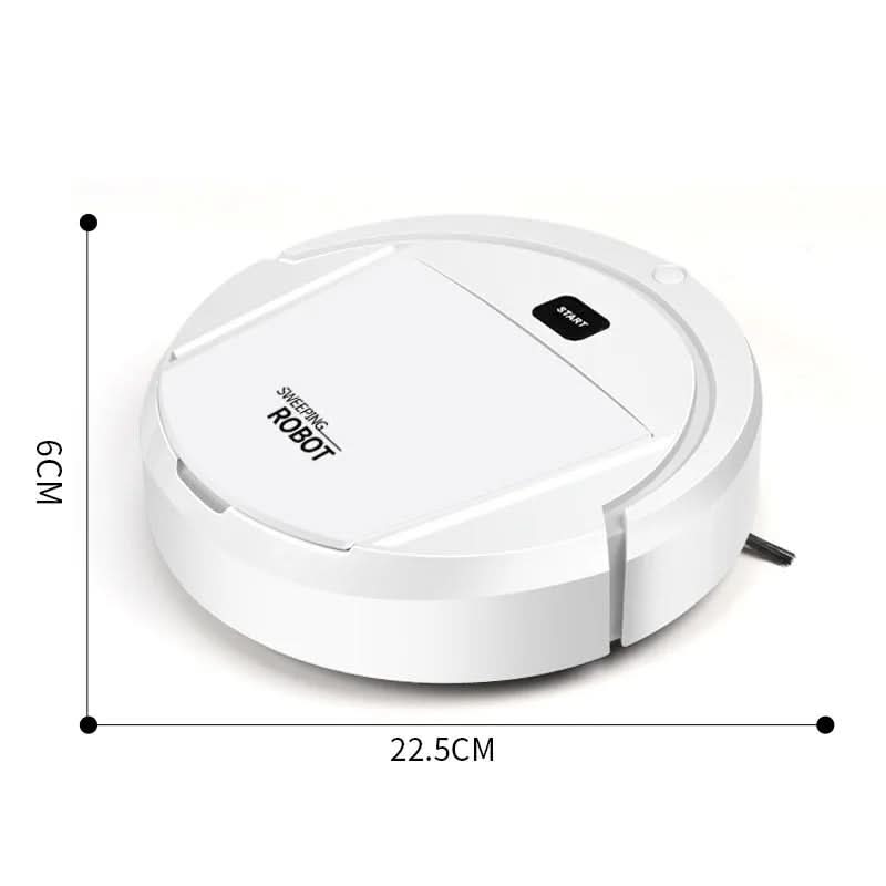 Robot Vacuum Cleaner with Obstacle Detection and Quiet Operation for Hard Floors, view 5
