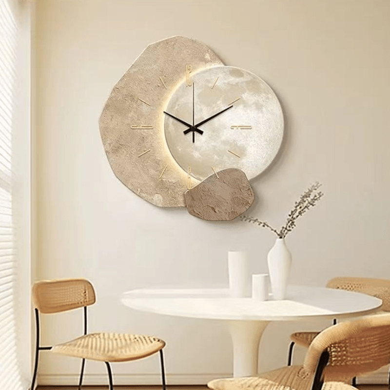 Scandinavian Style Wall Clock with Silent Movement, 11.8 and 15.7 in, view 2