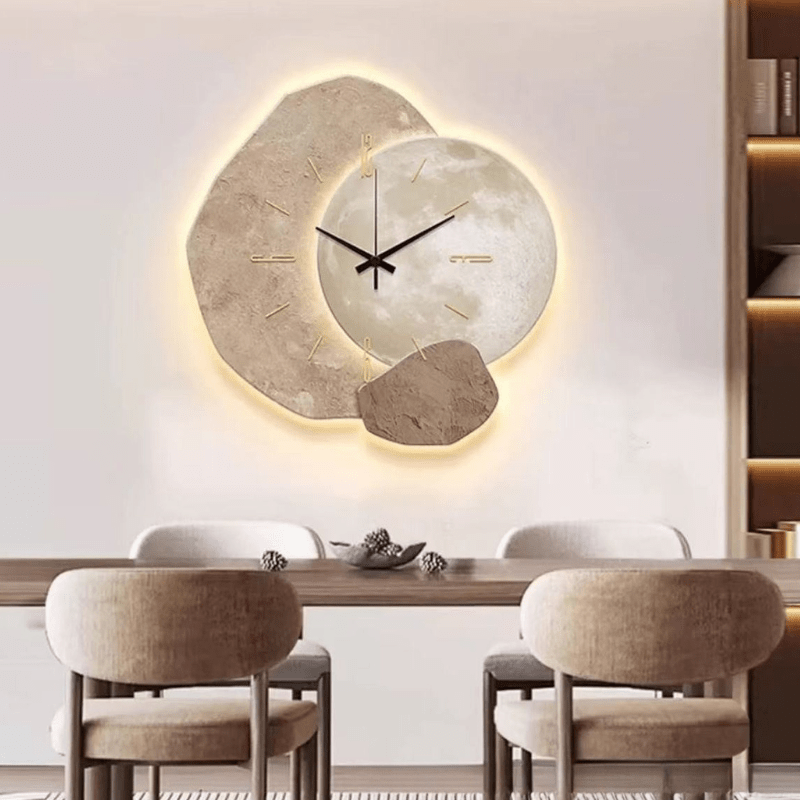 Scandinavian Style Wall Clock with Silent Movement, 11.8 and 15.7 in, view 5