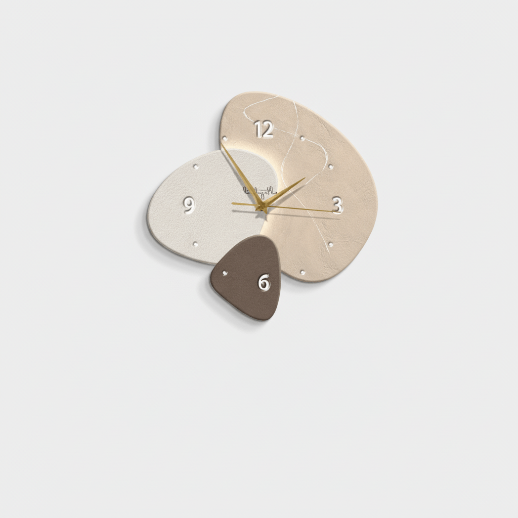 Scandinavian Style Wall Clock with Silent Movement, 11.8 and 15.7 in, view 8