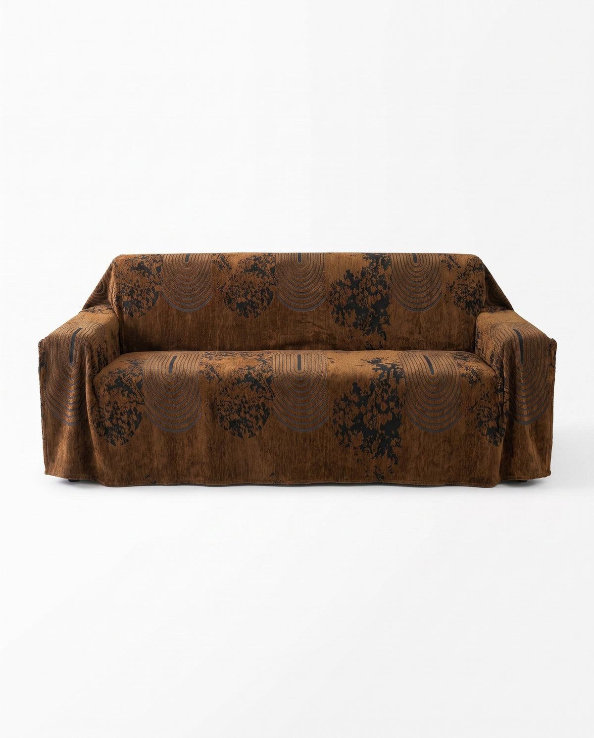 Scratch-Resistant Anti-Pilling Boho Elegant Sofa Cover | Pet Friendly, 71-165in