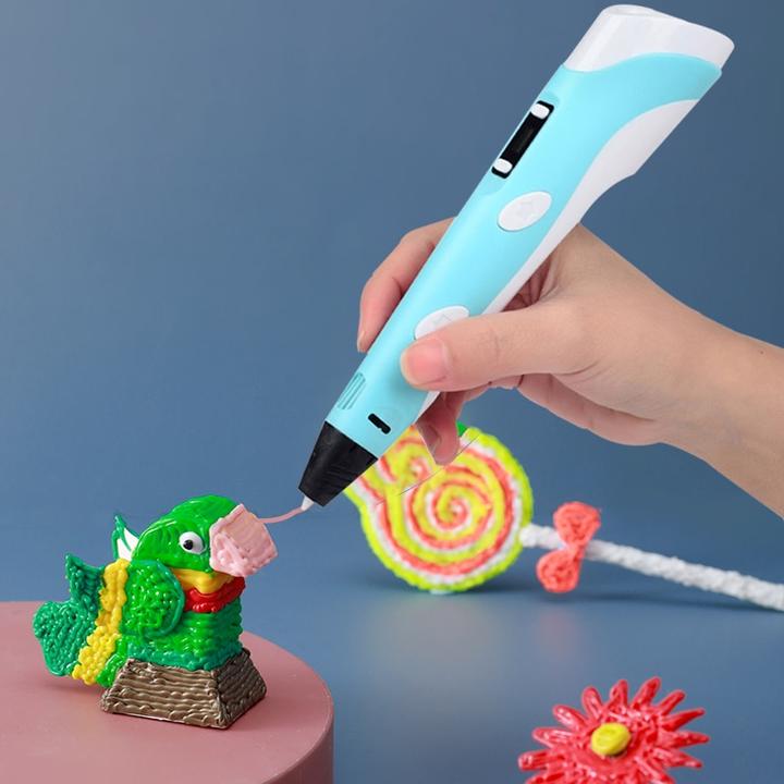 3D Printing Pen for Kids and Adults - 3D Drawing Pen with PLA Filament, USB Powered, Speed and Temperature Control (5)