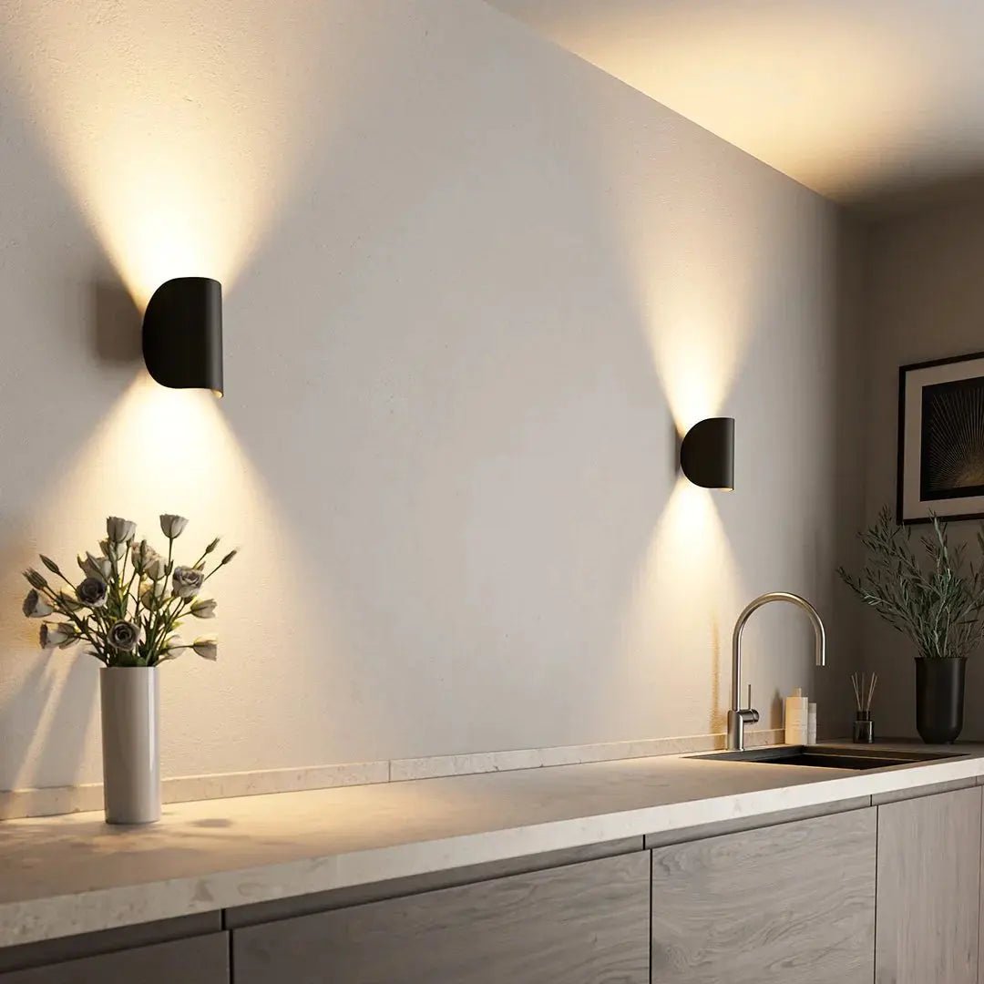 Slim LED Wall Light with Warm Light and up to 50,000 Hour Lifespan, view 1