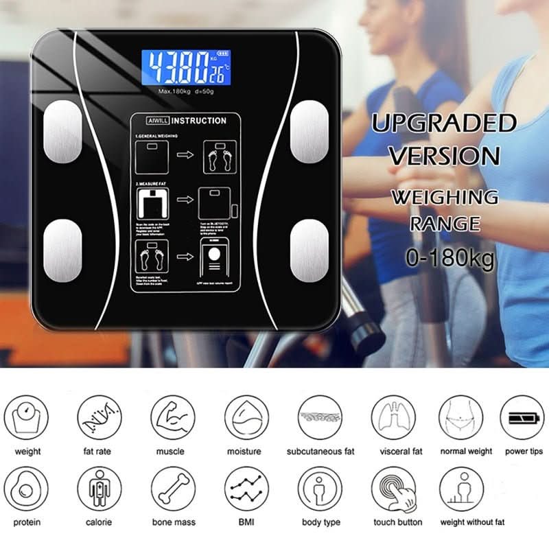 Smart Body Composition Scale with 11 Measurements and App Connection, view 12