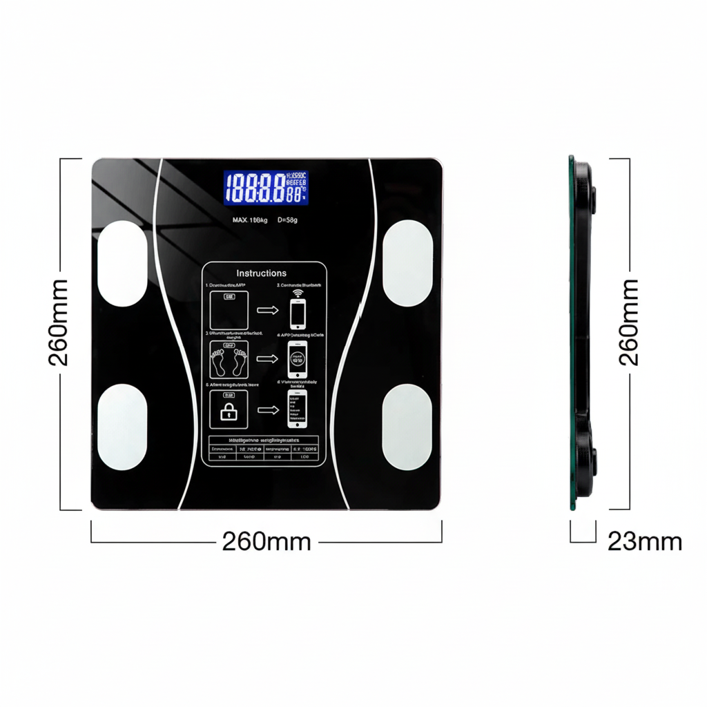 Smart Body Composition Scale with 11 Measurements and App Connection, view 13